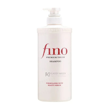 Shiseido Fino Premium Touch Shampoo - Formulated with Beauty Serum, 550ml