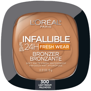 L'Oréal Infallible 24H Fresh Wear Soft Matte Bronzer – 450 Deep Tan