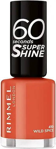Rimmel London 60 Seconds Super Shine Nail Polish – 410 Wild Spice