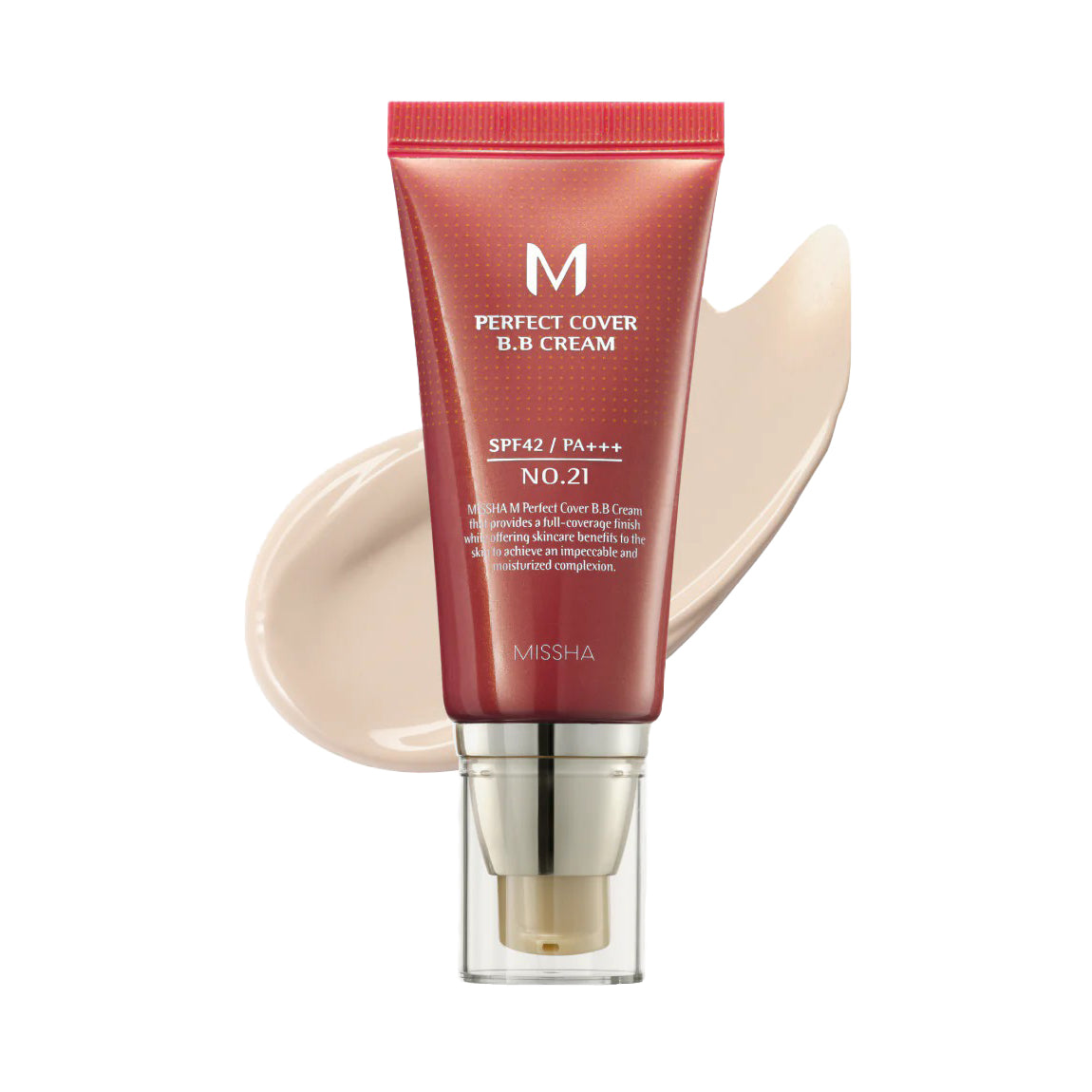 Missha M Perfect Cover Bb Cream SPF42 No. 21 / Light Beige, 20 ml