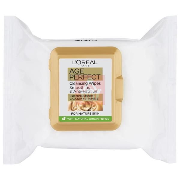 L'ORÉAL - PARIS AGE PERFECT CLEANSING WIPES MATURE SKIN